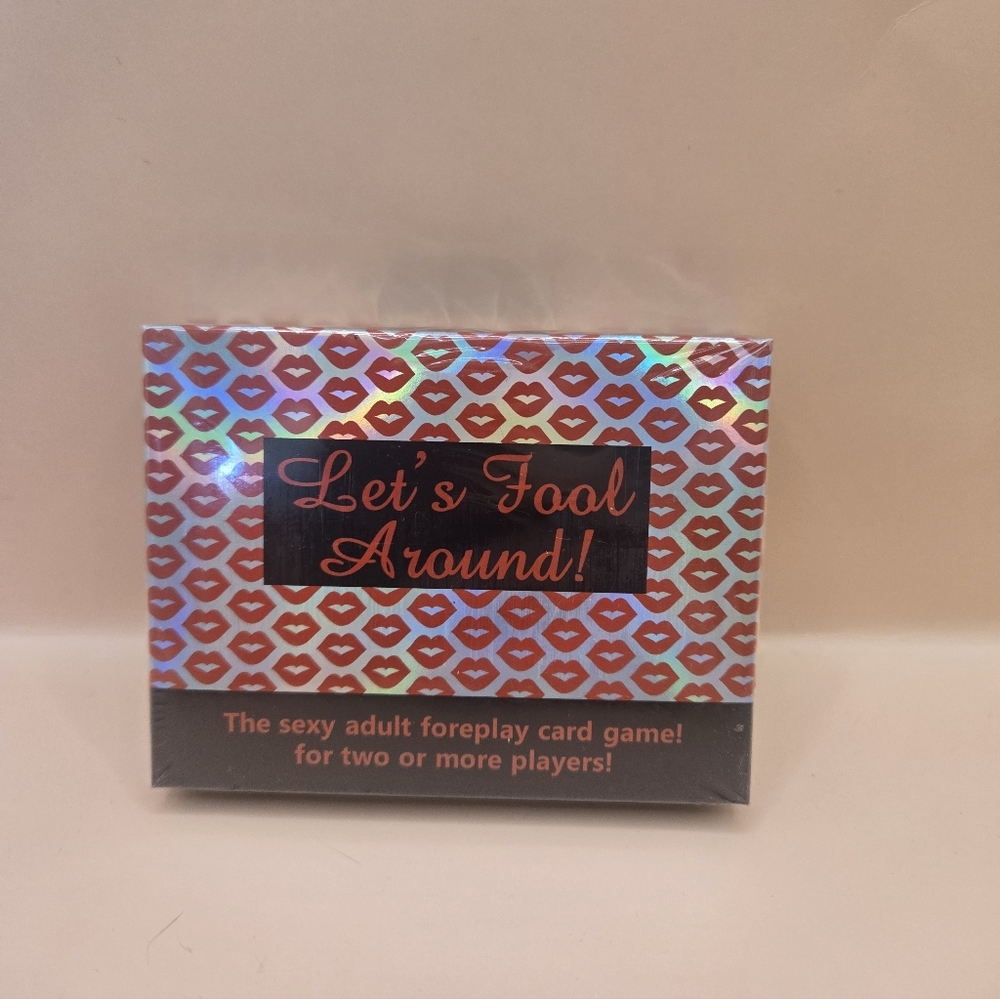 Let's Fool Around! Adult Foreplay Card Game Unisex